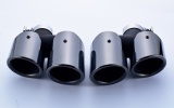 2014-16 Macan GTS exhaust tip,muffler tip, tail tip + black steel