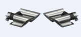 2014-16 Macan GTS exhaust tip,muffler tip,tail tip+Dull Polishing