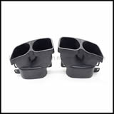 Black High Perfomance 304 Stailness Steel Exhaust Tips, Exhaust Tail Pipe, Exhaust Pipe for All Benz W205 W212 W213 W222 Brabus