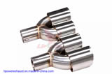 High Quality 304 Stainless Steel Pipe Performance Auto Exhaust System, Catback Exhaust System, Exhaust Pipes, Muffler, Exhaust Muffler for Audi A3 Upgrade to S3