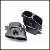 High Quality SS304 Auto Exhaust Tail Tips, Exhaust Muffler, Exhaust for All Benz W205 W212 W213 W222 Brabus Black