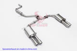 High Quality SS304 Performance Auto Exhaust System, Catback Exhaust System, Exhaust Pipes, Exhaust, Muffler, Exhaust Muffler for VW Cc 2.0