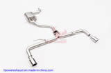 High Quality SS304 Performance Auto Exhaust System, Catback Exhaust System, Exhaust Pipes, Exhaust Muffler for VW Scirocco