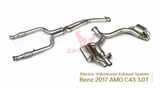 Performance Auto Exhaust System, Engine Parts Catback Exhaust System, Exhaust Pipes Exhaust Muffler, Exhaust for Benz 2017 Amg C43 3.0t